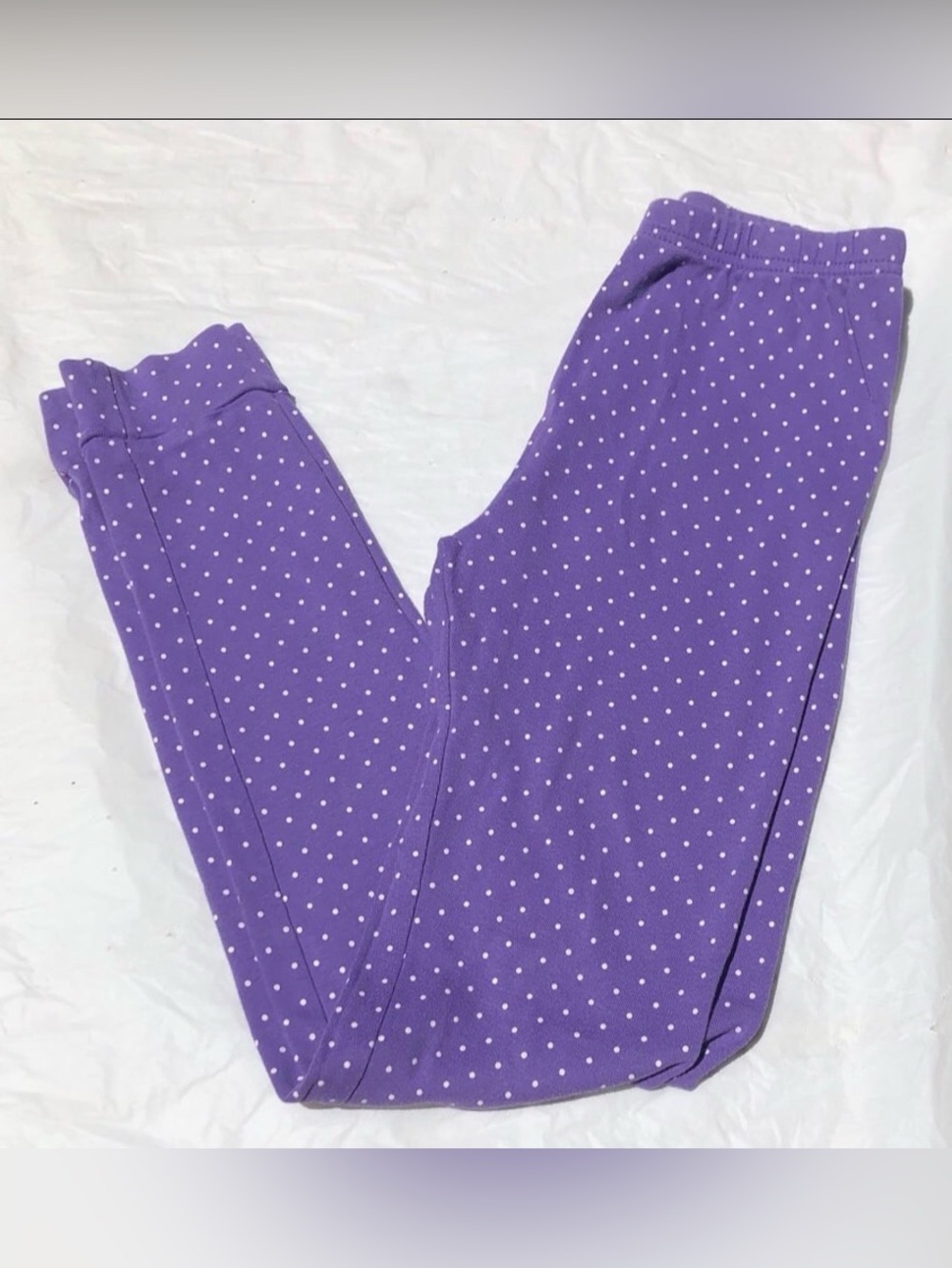 Carter's Purple Polka Dot Pajama Bottoms